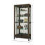 Howard Miller Quinn III Curio Cabinet, Aged Java