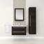 Meuble-lavabo simple de 30 po pour la salle de bain avec comptoir en marbre synthétique Silhouette-1156816571