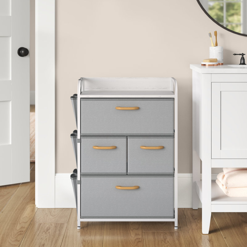 Commode 4 tiroirs l 22,8 po Nykeem