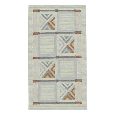 Scandinavian Wool Geometric Area Rug