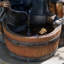 Fontaine d'extérieur en polyrésine avec lumière pour enfants jouant avec robinet Joshi