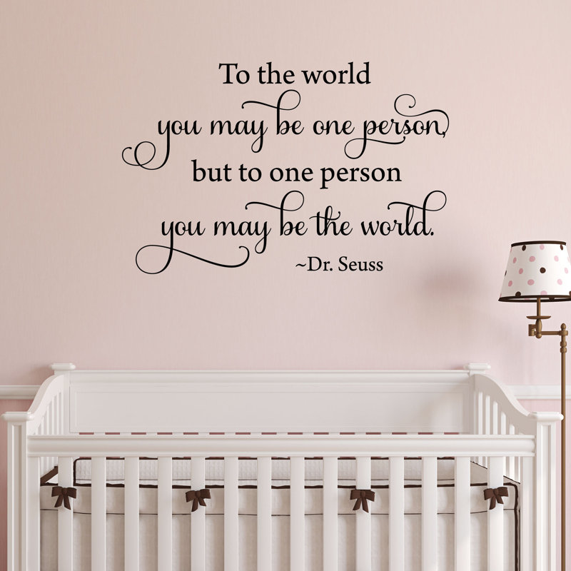 Text & Numbers Wall Decal