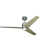 Brushed Nickel with Driftwood Blades