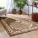 Tapis vert Denzel Medallion Kashan