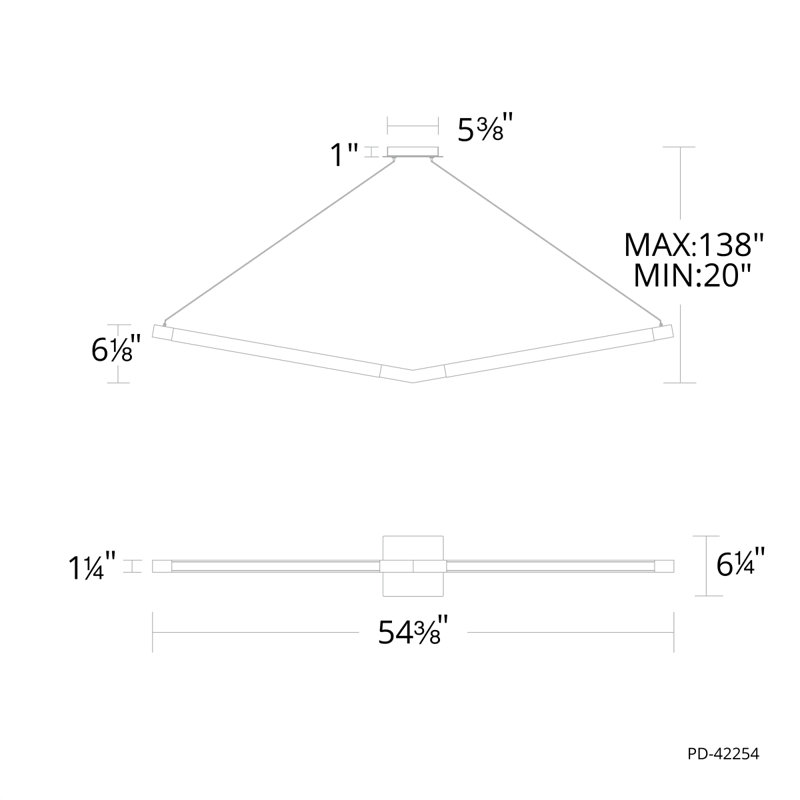 Bough 2 - Light LED Pendant