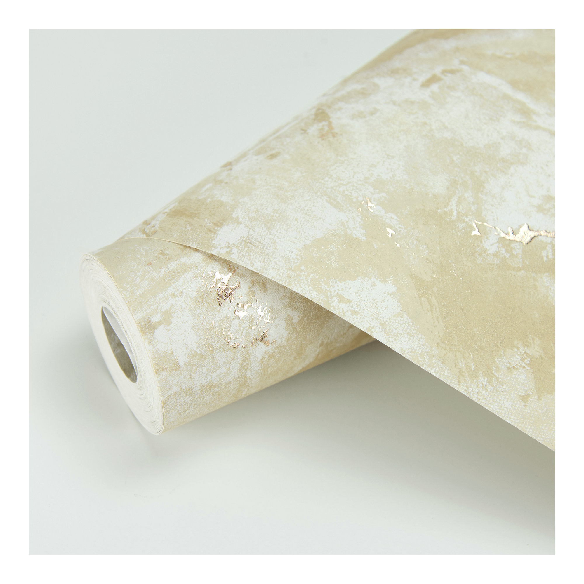 Aruba Marble Wallpaper, Gold