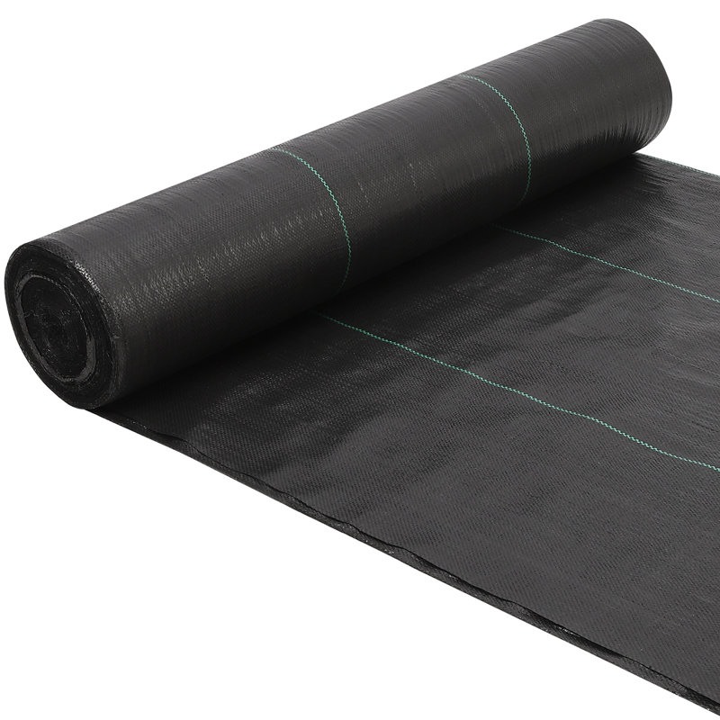 Heavy Duty Woven Weed Barrier Fabric | UV-Stabilized Polypropylene Ground Cover, High Permeability, Light Blocking for Flower Beds, Gravel & Erosion Control