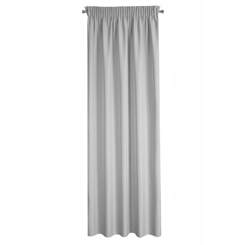 Harvey-Joe Blackout Curtain, 140cm W x 270cm L, Steel