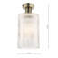 EMERSON 1LT SEMI FLUSH CW CYLINDER GLASS-1956024940