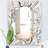 Marbled Diamond Traditional Accent Mirror-40086015-40238917