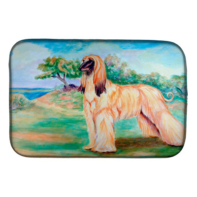 Tapis de séchage hound afghan