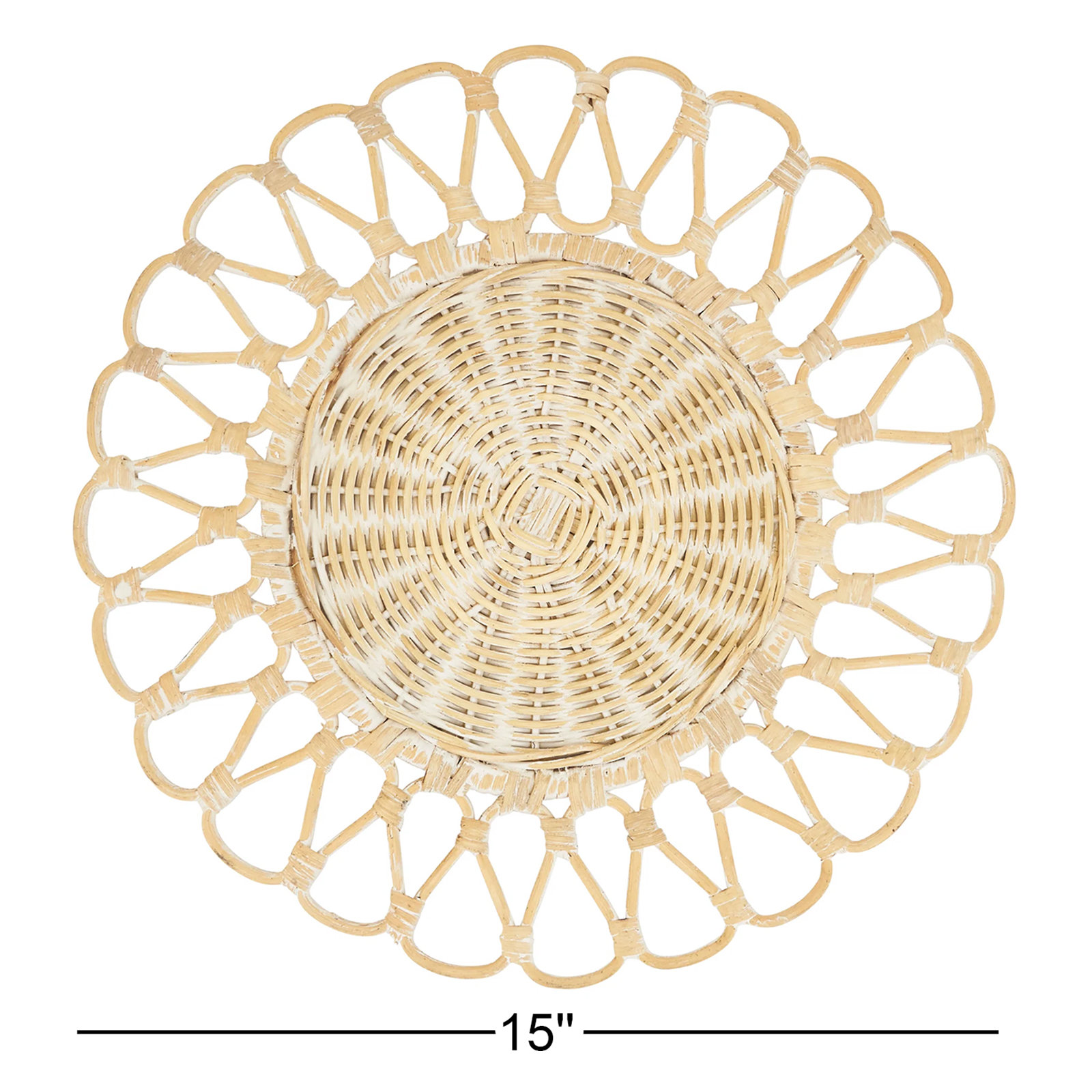 Anika Jute Placemat, White