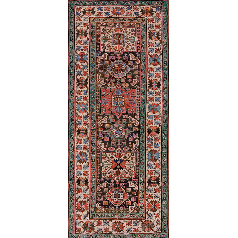 Magnifique tapis de couloir Kazak