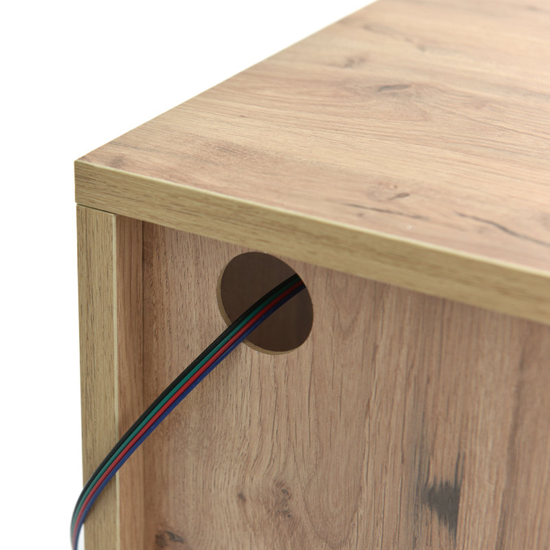 Vernay Pedestal Coffee Table with Storage