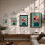 Floral Identity Maximalist - Framed Print-1631778520-1631778523