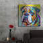 Art mural en métal Red Barrel Studio® «The Waiting Bulldog» par Dean Russo-1536898766