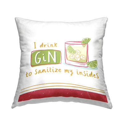 Coussin rayé