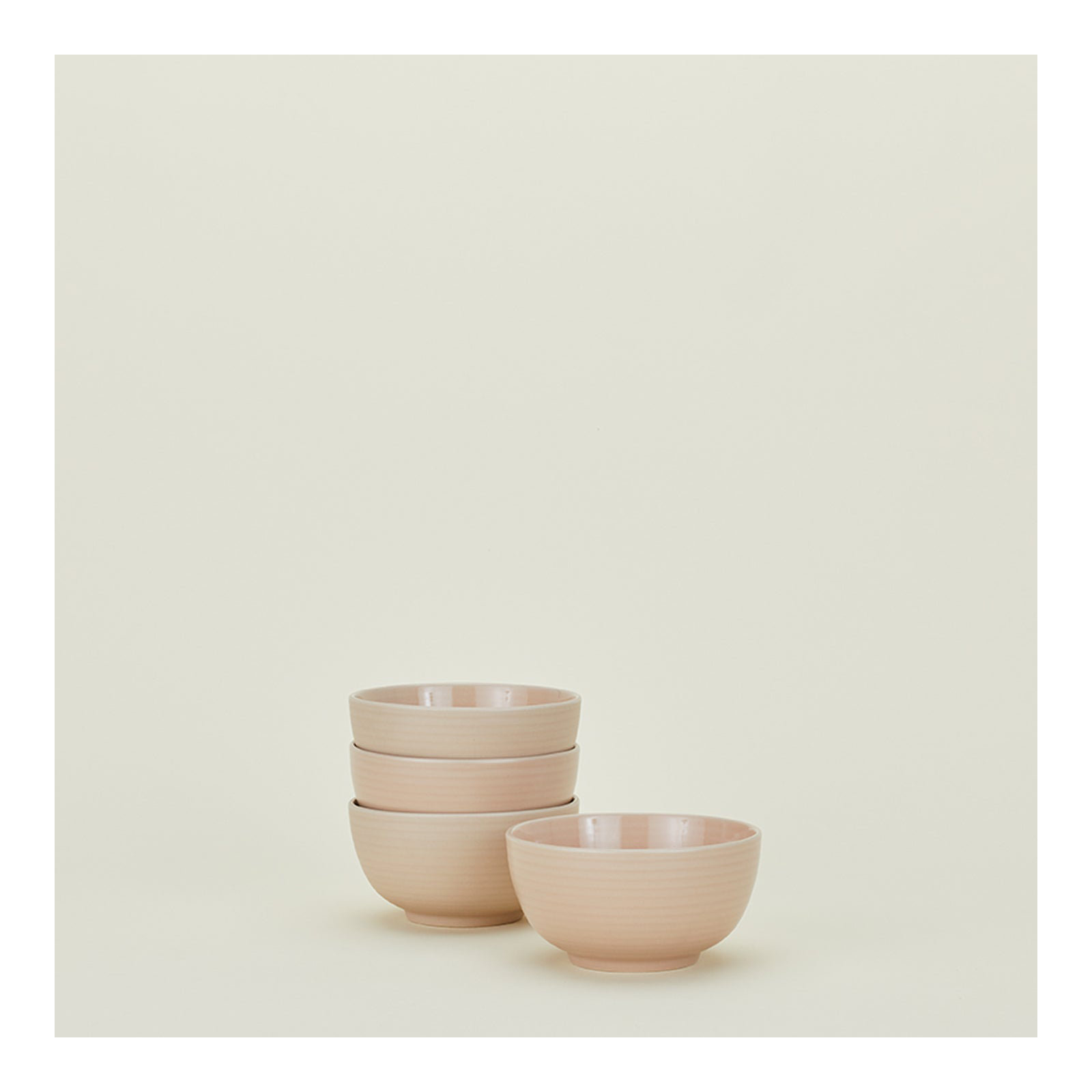 Essential Dinnerware - Large Bowl - Set Of 4, Blush