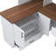 Garde-manger en coin 78,7 po