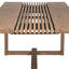 Ensemble de salle à manger rectangulaire pour 4 personnes 82 po avec coussins Aerilyn-93696392-93696391