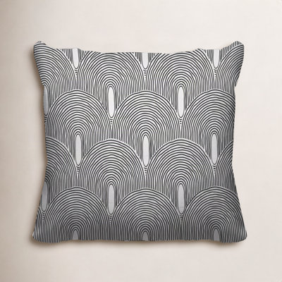 Limpo Starburst Outdoor Reversible Throw Pillow