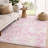 Premium Machine Washable Dream Shag ADS551 Floral Rug-929751995-929752014