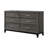 Vineisha 5 - Piece Bedroom Set in Gray Oak and Black-475593925