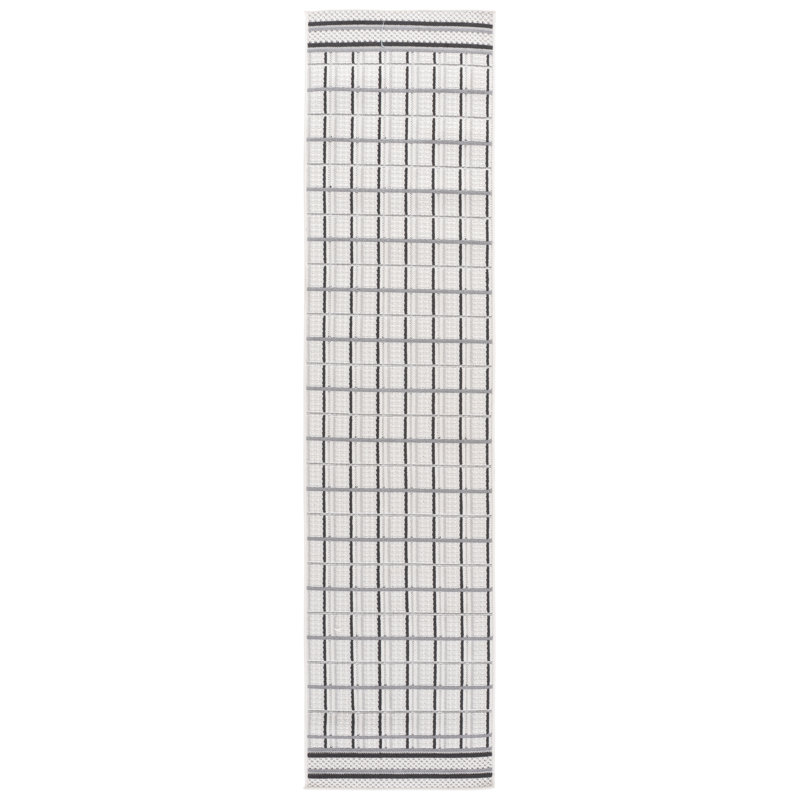 Veranda Performance Plaid Indoor Rug, Runner 2'2" x 9'
