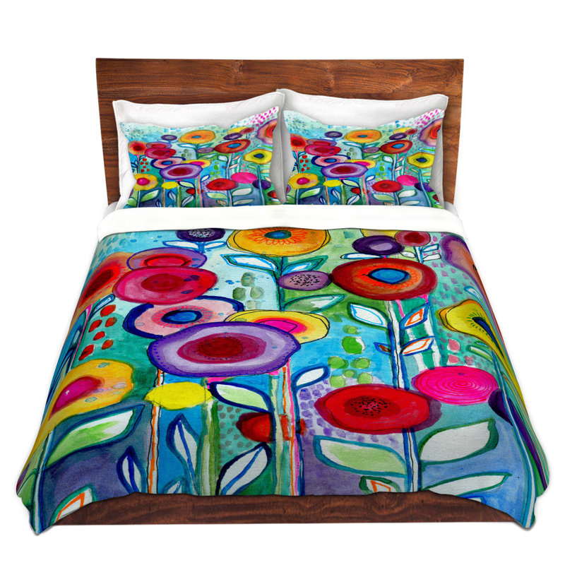 Ensemble de housse de couette en microfibre DiaNoche par Robin Mead - Rendevous