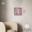«Pink and Mint Crystal I Canvas Abstracts» par -2041019813-2041019817