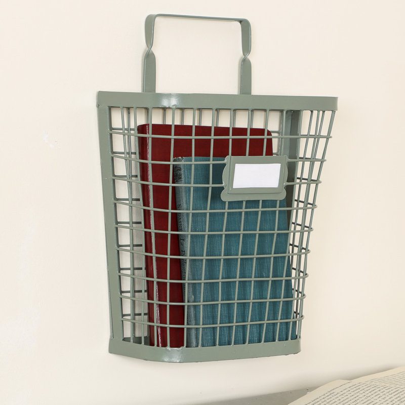 Farah Metal Magazine Rack, Green