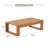 Outdoor Solid Wood Table