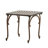 Quitaque Square Outdoor Side Table , 18'' in. W 18'' in. D