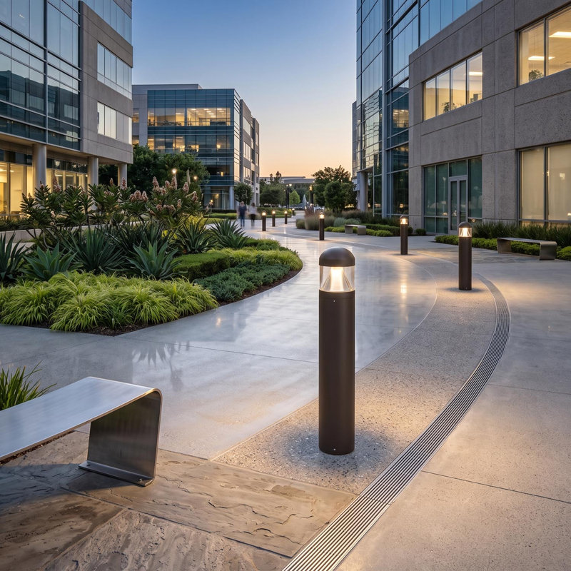 Dome Cone Outdoor Bollard Head