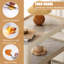 Table d'appoint mobile de style crème