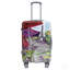Ensemble de 3 valises à roulettes pivotantes durables avec motif imprimé et serrure à combinaison pour un voyage élégant-130173721-130173723