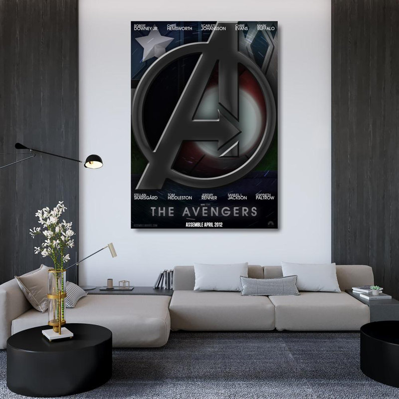 The Avengers, 24" H x 17" W