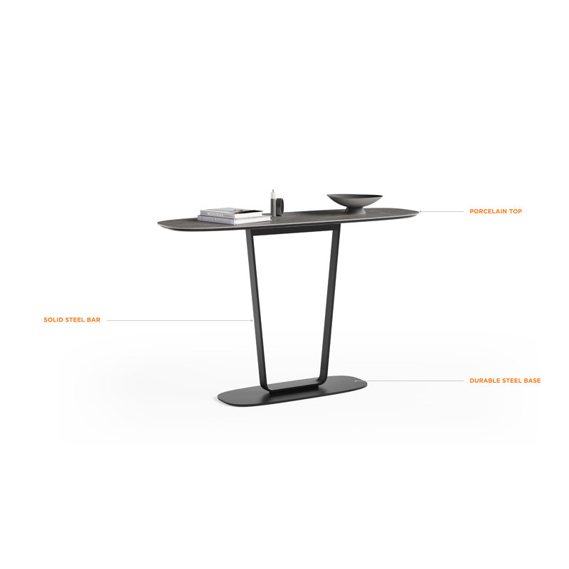 Cloud 9 50'' W Console Table, Alto Gray
