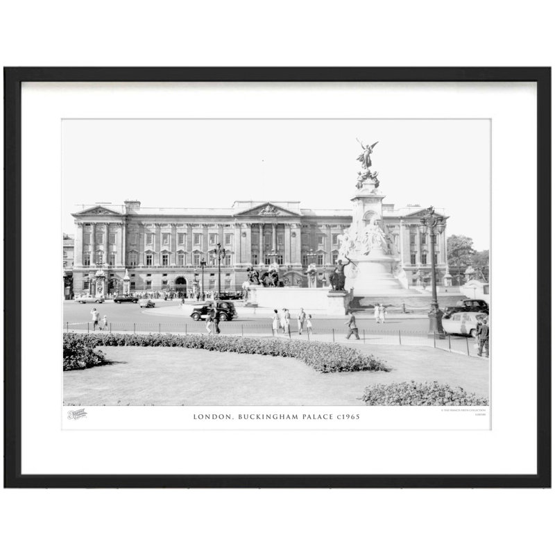 London, Buckingham Palace C1965 by Francis Frith - Single Picture Frame Print, 45cm H x 60cm W x 2.3cm D