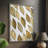 Patterned Leaf Shapes II Framed Print - Solid Wood-795113261