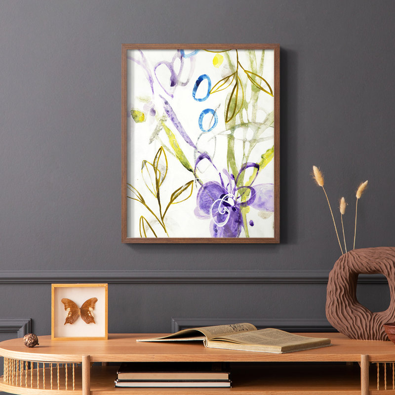 «On a Whim II», reproduction encadrée - bois massif, Brun, H 14 po x l 11 po