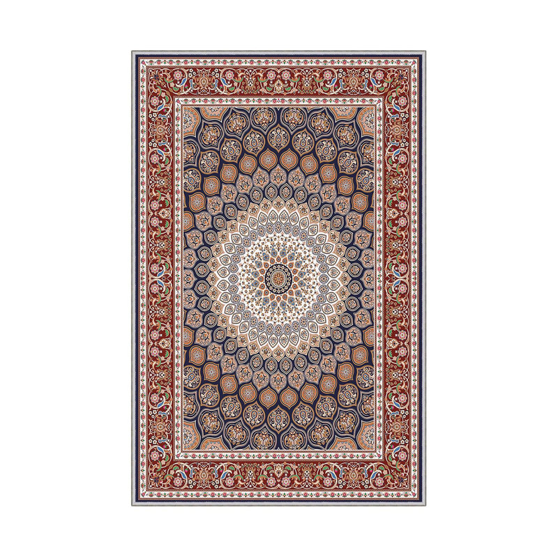 Premium Hall Carpet (3.3 x 9.8 ft), 100% Polyester, 8 mm Pile Height | Antibacterial, Non-Slip PVC Dot Underside, 650 gr/m² | Machine Washable, 3D Digital Printing | Ideal for Living Room & Entryways, Durable & Stylish Design