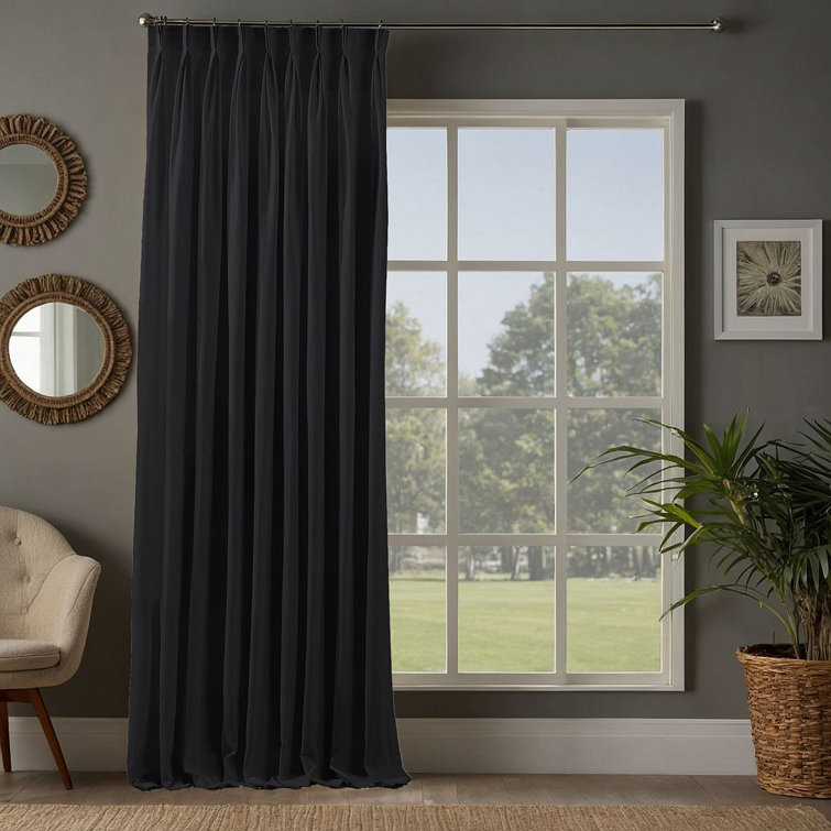 Room Darkening Single Curtain Panel