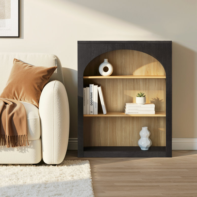 Petite bibliothèque modulaire avec tablettes de présentation Adelle