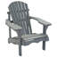 Osprey Pine Outdoor Adirondack Chair-36566762