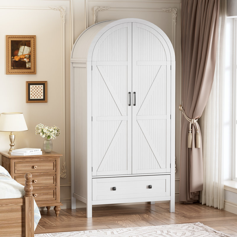 Armoire-penderie Armoire, Blanc