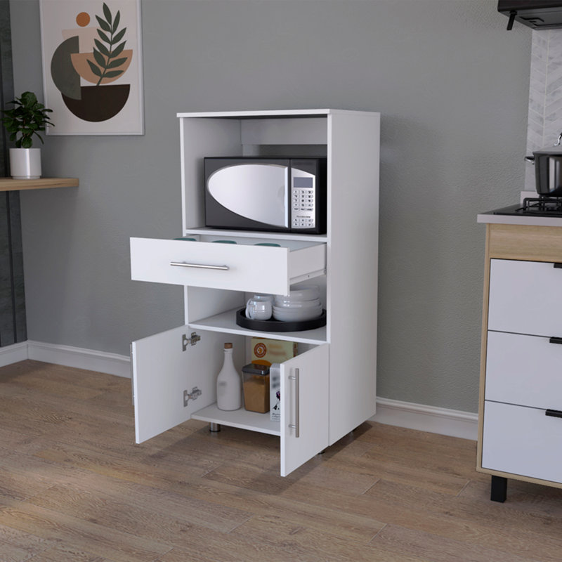 Pantry Cabinet Microwave Stand