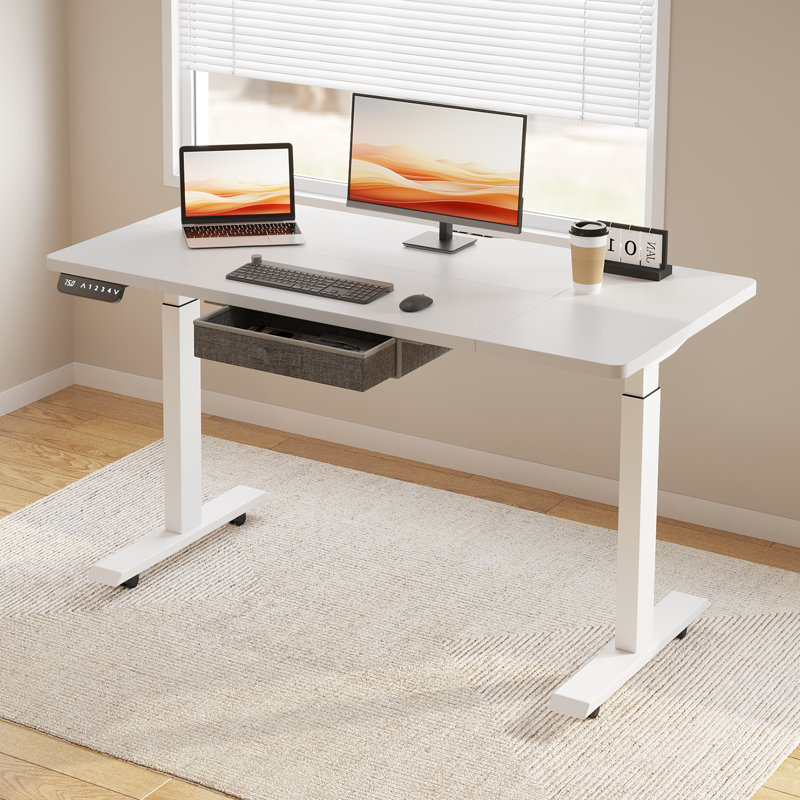 Bureau debout Coenraad, Blanc, L 55 po x P 30 po