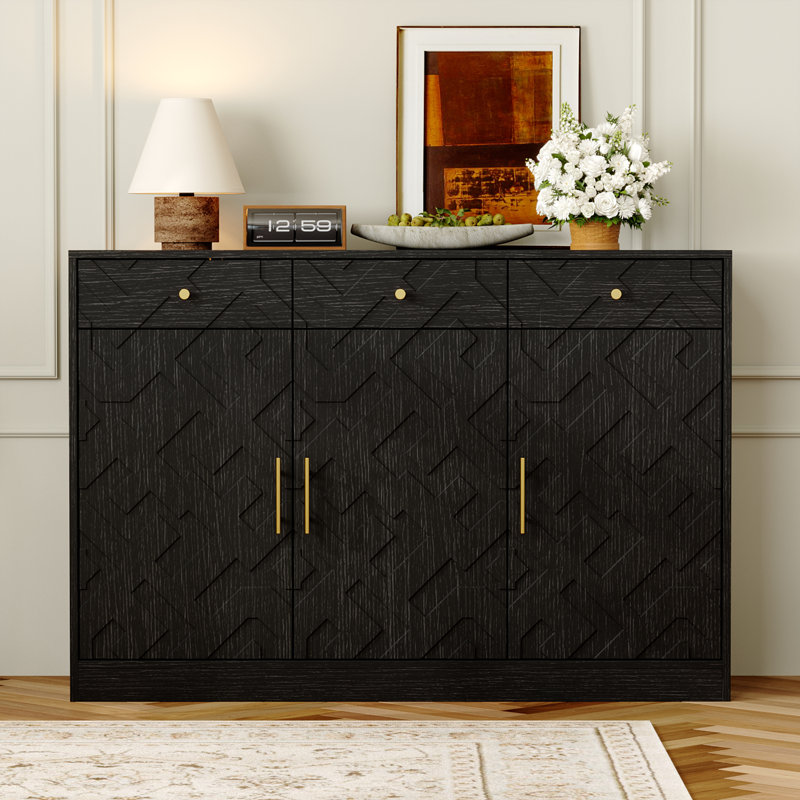 47.2'' W 3-Drawer Sideboard