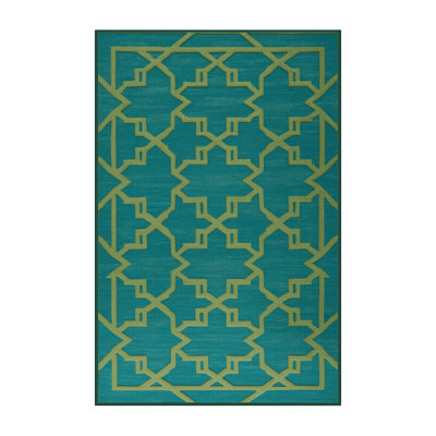 Tapis vert en treillis lavable à la machine